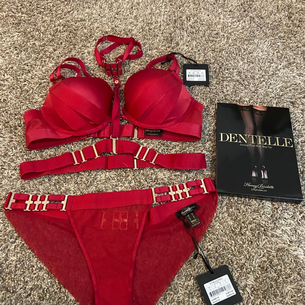 Honey Birdette Samantha set